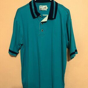 Mens American Team Sports Pro Celebrity Polo Shirt. Size L.